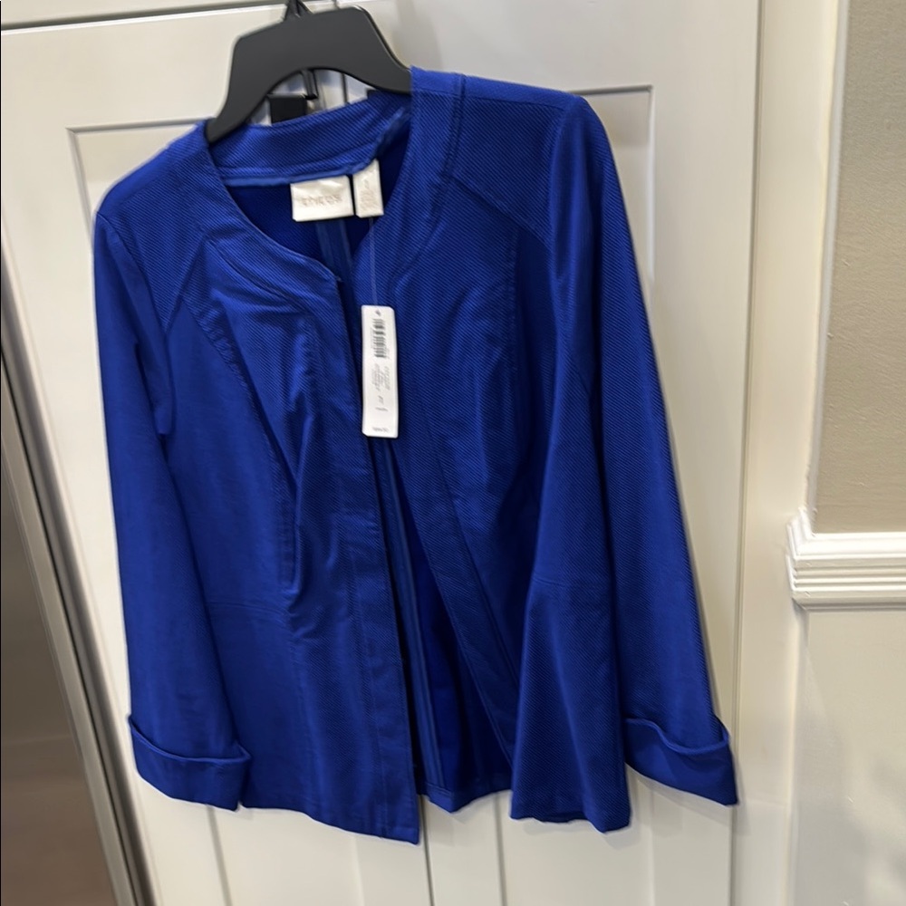 Vibrant Blue Jacket